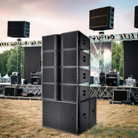 Haut-parleurs surround professionnels Novation Bass, série professionnelle, pour activités de plein air, enceintes Line Array