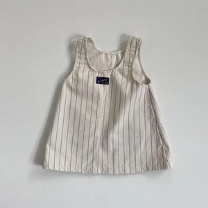 Nuovo Abbigliamento per Neonati e Bambini 2026, Vestito Estivo in Cotone Trendy Senza Maniche con Motivo a Cuori per Bambine - Product Image 4
