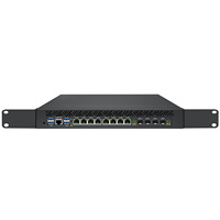 Serveur VPN BKHD personnalisé couleur, alimentation Hotswap, Mini 1U C246 avec processeur Intel Xeon E2104G E2126G E2186G Core i3-9100 i5-9400 i7-9700