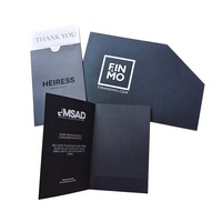 Tarjetas de Agradecimiento de Lujo Personalizadas EN-140 con Sobre y Pegatinas, Funda para Invitaciones, Sobre para Regalo, Empaque para Boda