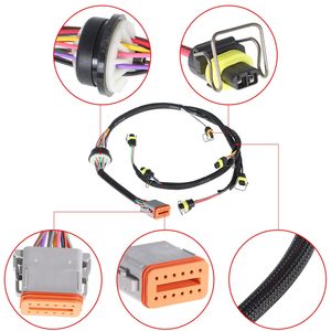 Arnés de Cableado para Inyector de Combustible 222-5917, Repuesto para Caterpillar CAT C7 E325D E324D E329D, Reemplaza 2225917 - Product Image 3