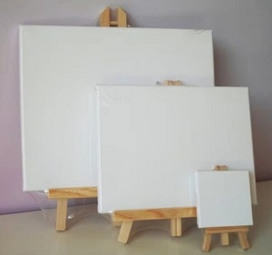 Impresiones en Lienzo de Algodón Blanco Estirado de Tamaño Personalizado con Impresión UV para Pintar - Product Image 1