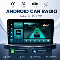 Oferta de Fábrica: Reproductor de DVD para Auto Universal de 9 Pulgadas, 2 Din, Android, Estéreo, GPS, RGB, 4G, 64G, Pantalla IPS, Car Play, AHD, Control del Volante