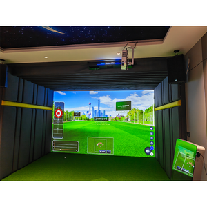 Simulador de Práctica de Golf de Realidad Virtual para Interiores, Multijugador, Centro Comercial, Equipo Deportivo de Ocio, Pantalla de Proyección - Product Image 3