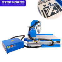 Mini routeur CNC 3 axes 4 axes 4060 6090 pour le travail du bois, la découpe et la gravure de feuilles de fibre de carbone