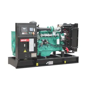 AOSIF-generador de diésel portátil, generador electrostático de 84kw y 105kva con motor Cummins, 6BT5.9-G2, fuente AC115