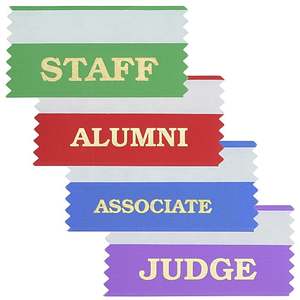 Tùy chỉnh ngang Stackable Polyester huy hiệu băng tự dính Tên Phù Hiệu cho hội nghị - Product Image 3