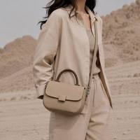 Sacs à main en cuir de première qualité personnalisés pour femmes, sacs à bandoulière de luxe avec rabat et poignée, fabricant OEM ODM