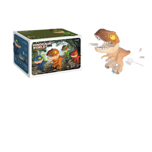 Set di Cancelleria Dinosauro Smontabile in Legno, Scatola con Tirannosauro e Velociraptor, Matita, Gomma, Righello, Assemblaggio Creativo <span class=keywords><strong>per</strong></span> <span class=keywords><strong>Bambini</strong></span> - Product Image 5