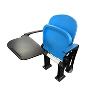 En gros auto à bascule en plastique pliante chaise de stade avec siège rembourré confortable et porte-gobelet