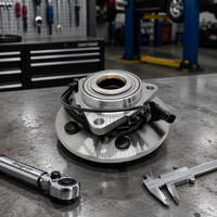 Roulement de moyeu de roue avant de haute qualité XYYP 515151 pour Dodge Ram 1500 avec capteur ABS OE 4779829AC 4779829AD