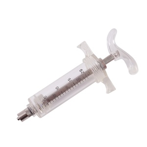 CETTIA KD316 Vaccin réglable en fibre de verre réutilisable et durable <span class=keywords><strong>Seringue</strong></span> de 20ml Luer Lock <span class=keywords><strong>sans</strong></span> <span class=keywords><strong>aiguille</strong></span> pour usage vétérinaire - Product Image 1