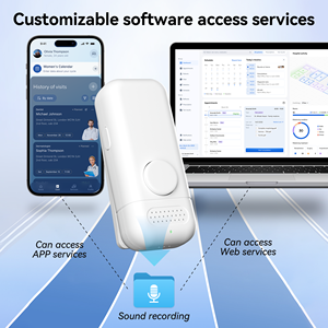 CES 2025, superventas, ChatGPT AI, dispositivo <span class=keywords><strong>traductor</strong></span>, micrófono inalámbrico profesional, <span class=keywords><strong>traductor</strong></span> <span class=keywords><strong>de</strong></span> voz inteligente para negocios y viajes - Product Image 2