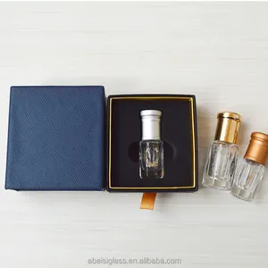 Ud caixas de presente para garrafa de 3ml/6ml/10ml/12ml, embalagem de perfume cosmético com caixa de presente