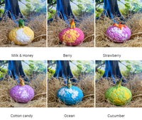 Balles de bain, jouets de nettoyage naturel biologique, paquets de 6 paquets, boule de dinosaure, cadeaux surprise pour enfants, vente en gros, pièces