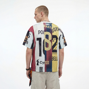 Maglia da Calcio QUICKSHOW Streetwear 210G con Stampa Digitale, Stile Retrò, Traspirante in Poliestere - Product Image 3