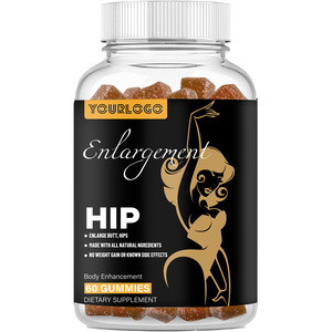 Supplément de renforcement musculaire de la hanche, gommes d'agrandissement de la hanche, croissance rapide du rehausseur de grosses fesses, façonnage des courbes parfaites - Product Image 1