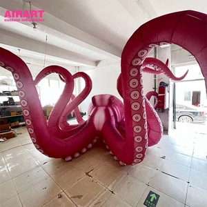 4m rộng quảng cáo trang trí treo Inflatable bạch tuộc với xúc tu cho doanh số bán hàng - Product Image 5