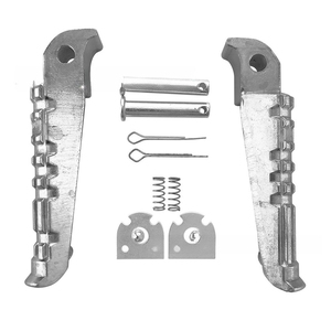 Reposapiés Delanteros y Traseros de Acero Inoxidable para Motocicleta, Estilo Original, para Conductor y Pasajero, Nuevos para Yamaha FZ-09 MT09 MT07 MT03 - Product Image 3