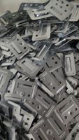 Clips métalliques en acier inoxydable sans rouille pour fixation de bardage mural WPC, pinces de fixation pour panneaux décoratifs, clips de plafond en PVC