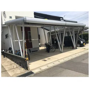 Carport Solar Structure PV Garages Solar Carport Racking Bracket Structural Aluminum Alloy Kit Racking Mounting Carport