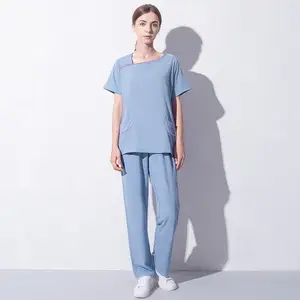 42022H In Voorraad Ziekenhuis Overalls Verpleegster Scrub Hoeden Verpleegster Etui Wintertaling Kleur Verpleging Scrubs