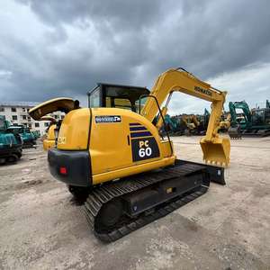Miniexcavadora Usada <span class=keywords><strong>Komatsu</strong></span> PC60 de 6 Toneladas, Excavadora para Movimiento de Tierras de 18, 20, 30, 35, 50, 55, 60, 70, Miniexcavadora Hidráulica de Orugas a Bajo Precio - Product Image 2