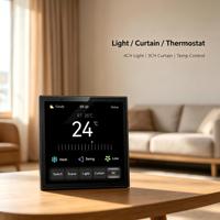 XZJ Panneau de commande central intelligent 4 pouces WiFi Zigbee Tuya avec écran, interrupteurs muraux de scène, système d'automatisation, produits pour la maison intelligente