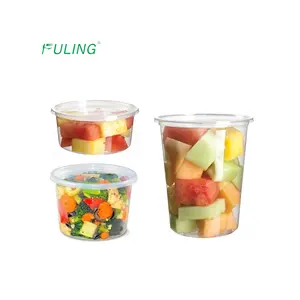 24oz 28oz 32oz Microwavable PP Plastic Thermoforming Take Away Food Container Disposable