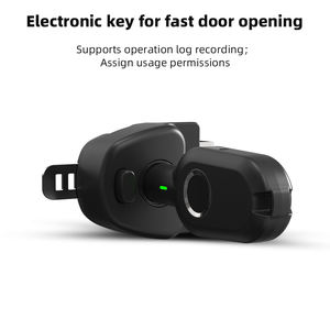 Serrure d'exposition en verre passive avec serrure antivol intelligente à clé électronique pour vitrines de vente au détail Affichage de produits de grande valeur - Product Image 4