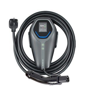 Chargeur Tesla EV NACS J1772, pistolet de charge portable 32A 7KW IP55 avec écran LED pour véhicule électrique, maison, extérieur - Product Image 4