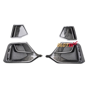 Parachoques Trasero de Fibra de Carbono Estilo OTD con Cubiertas para Luces Antiniebla para Honda Civic 10TH TYPE R FK8 Auto Tuning - Product Image 2