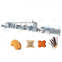 Ligne de production automatique de biscuits |   Machine pour la fabrication de biscuits craquelins