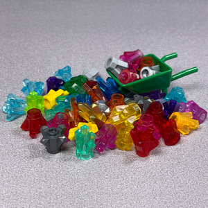 Bloques de Construcción de Partículas Pequeñas MOC, Jinshan Yinshan, Mineral de Tesoro, Gema, DIY, Rocas, Paredes de <span class=keywords><strong>Roca</strong></span>, Juguetes - Product Image 3