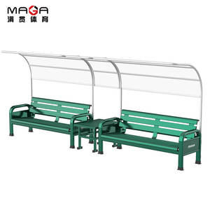 אספקת oem-עמיד אלומיניום עמיד אלומיניום כסא מגרש טניס ספסלי מגרש טניס ספסלים חופה - Product Image 3