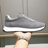 Nouvelles chaussures de tennis respirantes à coupe basse de marque de créateur, avec surface à lacets tendance et à la mode, baskets confortables et souples