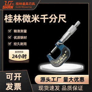 Guilin Shanzi Outside <b>Micrometer</b> 0-25mm 0.001mm Precision Measurement Tool - Product Image 3