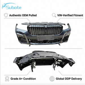Conjunto de Parachoques Delantero OEM Usado para <span class=keywords><strong>BMW</strong></span> <span class=keywords><strong>Serie</strong></span> <span class=keywords><strong>7</strong></span> G11 G12 LCI M Sport 740i 750i 2019 2020 2021 <span class=keywords><strong>2022</strong></span>, Kit de Carrocería, Rejilla, Radiador - Product Image 2