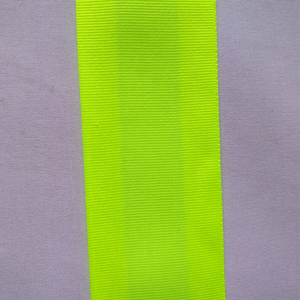 Khả năng hiển thị cao an toàn cảnh báo Webbing TRIM may trên băng 50mm Polyester Bạc vôi màu xanh lá cây phản chiếu Ribbon cho công nhân mặc - Product Image 6