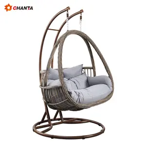 Stylish Romantic Swing Bed With Canopy Olefin Cushion For Patio Porch Garden Backyard And Deck