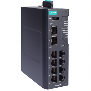 Enrutador Gigabit Ethernet de 8 Puertos Moxa EDR-8010, Dispositivo de Red Industrial - Product Image 2