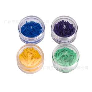 Cepillos Interdentales de Plástico para Uso Dental, 100 Piezas, Cuñas para la Cavidad Bucal, Cuñas Dentales Coloridas, Cepillos Interdentales, 100 Piezas/Caja - Product Image 3