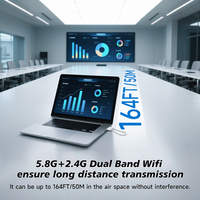 Cable Mini para Compartir Pantalla, 1080P, 50M, 5G, Transmisor y Receptor HDMI Inalámbrico, Extensor para Cámara, PC a TV, Proyector, Monitor