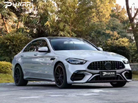 Kit carrosserie complet PHARRI pour Mercedes-Benz Classe C W205 (2015-2021) à convertir en W206 C63 AMG (2022-2025), pièces de conversion pour pare-chocs avant et arrière
