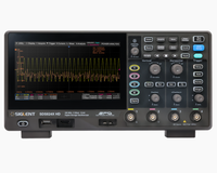 Oscilloscope numérique compact à faible bruit SIGLENT SDS804X HD à quatre canaux avec une résolution verticale élevée