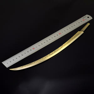 Bague <span class=keywords><strong>Elden</strong></span> de 22/30cm, lame de prothèse de Malenia, en alliage de zinc, écarlate, texture de pourriture, ensemble de jeu périphérique, accessoire de cosplay - Product Image 5