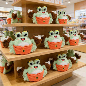 Juguetes de Peluche OEM, Material Reciclado, Peluche Promocional Personalizado, Juguetes de Peluche de <span class=keywords><strong>Cangrejo</strong></span> de Dibujos Animados, Pequeños Recuerdos de Animales de Peluche - Product Image 4