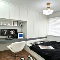 Lit Tatami Moderne Personnalisé pour Toute la Maison, Meuble de Rangement de Chambre en Panneaux de Bois Écologiques