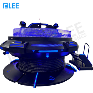 VR công viên thiết bị 5 người chơi UFO <span class=keywords><strong>9D</strong></span> VR 360 độ xoay chơi game giả lập VR/AR/MR phim thiết bị điện ảnh - Product Image 5