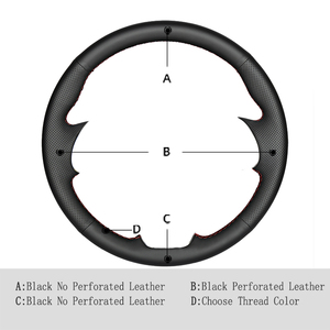 Bọc Vô Lăng Da Nhân Tạo Màu Đen Cho Toyota Land Cruiser 2008-2015 <span class=keywords><strong>Sequoia</strong></span> 2008 2009 2011 Tundra 07-2011 - Product Image 3